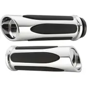 ARLEN NESS HARLEY-DAVIDSON 1" Deep Cut Comfort Series TBW Grips Chrome