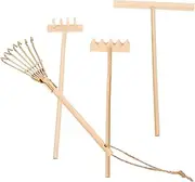 FOYTOKI 4Pcs Zen Garden Rake Lightweight Sand Push Tools for Creative Sand Art Desktop Decoration and DIY Crafts Zen Garden Accessories