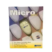 Micro Point Windows 95 Three-Button Performance Mouse Vintage 1997