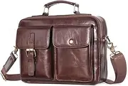 [CANLOT] Handbag Men Shoulder Bag Travel Pad Men's Office Bag