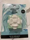 Holler & Glow Gift Shaped Bath Bomb Macaron Scented
