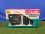 Vintage Koss PP122SP Walkman Cassette Player W/ External Speakers New Nos