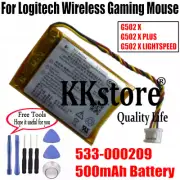 533-000209 500mAh Battery For Logi G502X ,G502 X PLUS , G502 X LIGHTSPEED Mouse