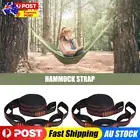 2Pcs Hammock Straps with 5 Loops Hammock Tree Straps Hammock Accessories (White)