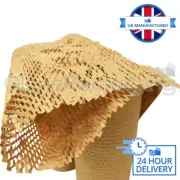 380mm x 250M x 3 ROLLS OF HONEYCOMB PAPER WRAP HIVE PAPER KRAFT PROTECTION GIFTS