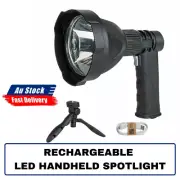 Rechargeable LED Handheld Spotlight Hunting Camping Flashlight Spot Light Torch