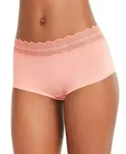 Calvin Klein Women's Micro Lace Hipster Panty - QD3781 (Gerbera Daisy, Medium)