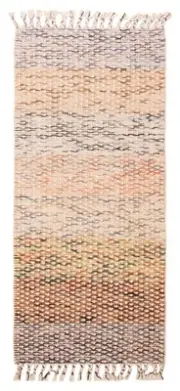 Vintage Runner Rug 3'6" x 8'1" Traditional Wool Carpet