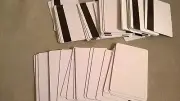 New Fargo HDP5000 Printer PVC Blank ID Card & Magnetic Strip Cards Bundle Lot