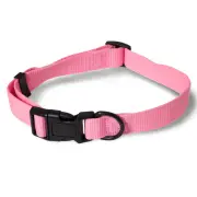 Aspen Pet Dog Collar Glow In The Dark Pink