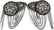 [NBNFMKHI] Shoulder Badge Tassel Shoulder Patch Clothing Accessories