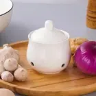 Garlic Keeper with Lid Keep Your Garlic Cloves Fresh for Countertop for Home