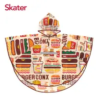 在飛比找PChome24h購物優惠-Skater 輕兒童雨衣斗篷型-漢堡