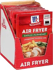 McCormick Air Fryer Garlic Parmesan Seasoning Mix, 1.25 oz (Pack of 12)