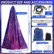 Double Layer Sensory Swing Holds Up to 200lbs Cuddle Swing with 360° jeSBE