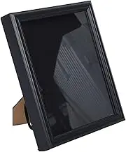 Alipis Flag Display Case for Veterans Black Wooden Storage Shadow Box with Tempered Glass Frame for Honoring and Showcasing Burial Flags and Achievements