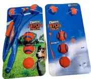 2 SETS Dog Ball Toy Chuckit! Launcher Fetch 7-piece Play Double