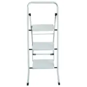 Portable 3 Step Foldable Ladder 25-75cm Step -5.9kg Lightweight/Stool/Folding