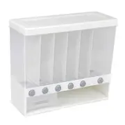 Grain Container Cereal Dispenser 10L Dry Food Rice Flour Storage Box Wall