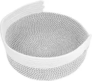 LIGHTAOTAO Cozy Woven Cat Bed Durable Cotton Rope Nest for Small Cats Comfortable Warm Resting Space Stylish Minimalist Design for Year Use Home Decor