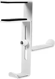 CONGARTENO Adjustable Metal Headphone Rack Under Desk Hook for Headset Easy Installation Durable Wear Resistant Design Present for Family Friends Keep Your Desktop Organized