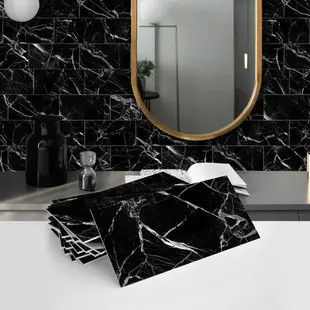 【ubestu】泡棉牆貼浴室廚房牆壁裝飾加厚水晶瓷磚貼紙防水自粘家居