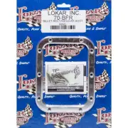 Lokar 70-BFR, One Billet Rectangular Shift Boot Ring 6.75 In X 5.25 Performance