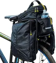 Bike Panniers - Biking Rear Seat Storage Pouch - Large Multi-Purpose Saddle Bag for Cycling Camping Outdoor Adventure Photography