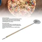 Pizza Turner Peel Pizza Turner Wooden Long Handle Perforated Removable Handle 9