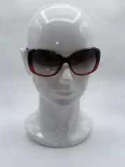 Prada Milano SPR-32P MAX-0A7 Red Fade Women's Sunglasses 57-17-140 NEW No Case