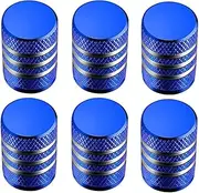 Fit for Audi A3 Q5L Q5 A4L Q3 A6 A6L S4 S5 S6 S7 A4 B8 A5 Q7 A7 B5 S3 TT,Car Tire Valve Stem Caps,Aluminum Alloy Valve Stem Covers,Car Accessorier,6 Pack