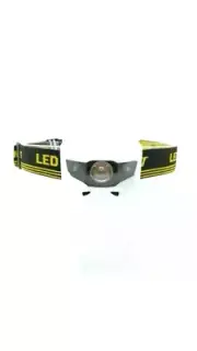 Waterproof helmet/head torch with flashing red stress/alarm signal