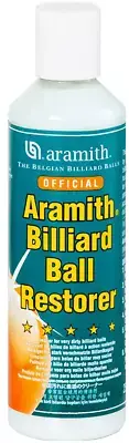 ARAMITH POOL BALL RESTORER CLEANER BRAND NEW 8.4 OZ SHIPS FREE FREE TIPS