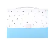 Pockets Expanding File Folder, A4 File Organiser, Plastic Accordion File Organizer with Handle