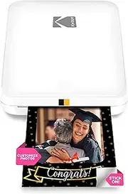 [Kodak] Step Slim Instant Mobile Photo Printer – Wirelessly Print 2x3” Photos on Zink Paper with iOS & Android Devices