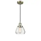 Innovations LED Fulton 7" Mini Pendant, 201C Series, AB - 201C-AB-G172-LED
