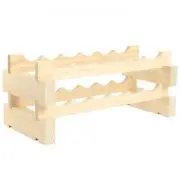 Modularack 12 Bottle Stackable Wine Rack Natural