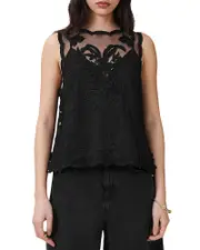 Allsaints Rye Applique Top