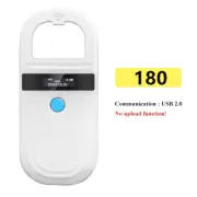Handheld 134.2Khz 125Khz Animal RFID Reader Pet Cat Dog Microchip Scanner FDX-B