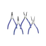 SP Tools 4Pcs 175mm Circlip Pliers Set - Straight Bent Internal External