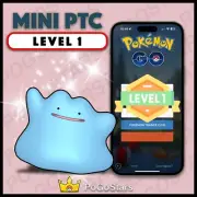 Pokémon Go - Shiny Ditto - Mini PTC LVL1 Level 1 ✨Read Description✨