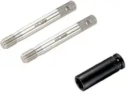JTC JTC6036S Wheel Bolt Socket & Guide Tool for Benz SUVs M15 x 1.25 / Insertion 0.5 inch (12.7 mm) 0.7 inch (17 mm) 6PT
