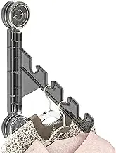 Suction Cup Drying Rack | Portable Folding Drying Rack | Rack with Suction Cup Space Saver Clothes Dryer Rack for Laundry, Balcony, Mudroom