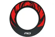 Red Dragon Dart board Surround Red Black Man Cave Bar Christmas Gift