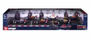 Bburago Red Bull Racing Formula 1 F1 1:43 Scale Die Cast Metal 6 Cars Set New