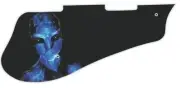 Pickguard Pick Guard 5120 Graphical Graphic Guitar Blue Entity