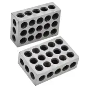 10 Pair Matched 1-2-3 Blocks 23 Holes .0002" Machinist 123 Jig Ultra Precision