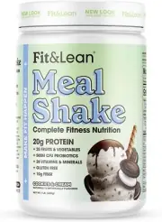 Fit & Lean Meal Shake, Fat Burning Meal Replacement, Meal Replacement with Prote