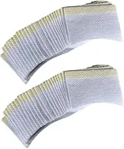 CANIGHT 40pcs Lash Extension Eye Pads Gentle under Eye Patches for Eyelash Removal and Separation Nonwoven Skin-friendly Design Portable and Easy to Use
