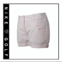 在飛比找蝦皮購物優惠-NIKE GOLF 條紋粉紅色短褲